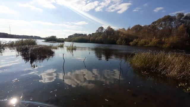 Река Сож за городом. Гомель. Осень 2021 смотреть онлайн