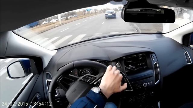 Test Drive Ford Focus 1.5 EcoBoost 150Km Titanium 2015. смотреть онлайн