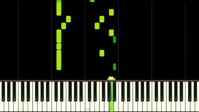 HUNGRY DRAGON´S THEME - EASY Piano Tutorial смотреть онлайн