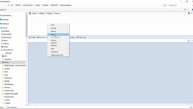 Variable Mapping on SOLIDWORKS PDM for MS Excel Document смотреть онлайн