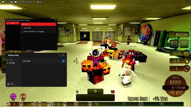 BACKROOMS RACE CLICKER Script Pastebin 2022 AUTO FARM | FAST WIN (500K Win in 10 Minutes)? смотреть онлайн