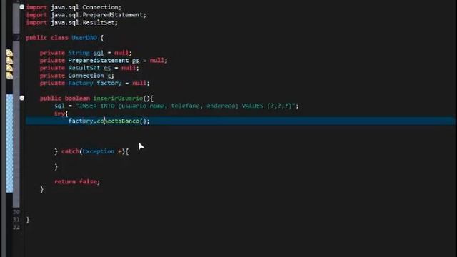 Video Aula JAVA metodo de incluir e buscar DAO Eclipse PARTE 2 смотреть онлайн