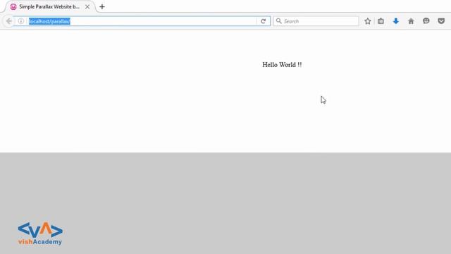 Parallax website structure - How to make a parallax website in Hindi / Urdu (1/2) смотреть онлайн