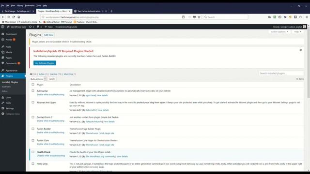 WordPress Daily 17 - Health Check Plugin смотреть онлайн