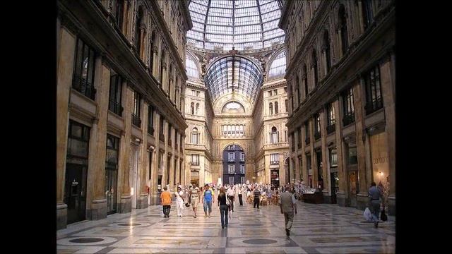 Places to see in ( Naples - Italy ) Galleria Umberto I смотреть онлайн
