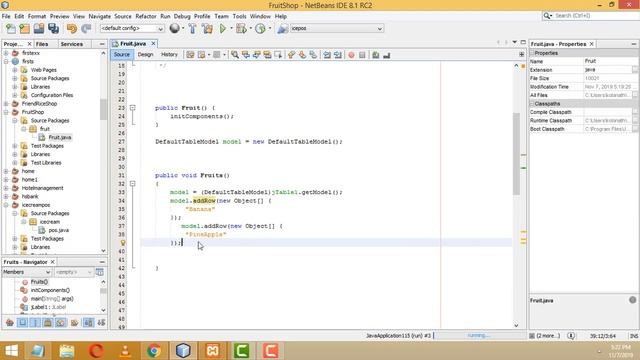 Java Project Fruit Shop Inventory Management System in java смотреть онлайн