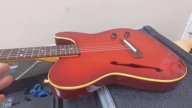 Fender TLAC Special Order Korina Telecaster смотреть онлайн