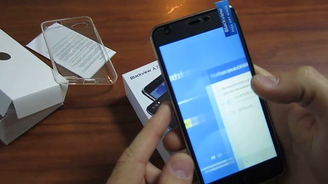 Blackview A7 Распаковка посылки 2 с магазина Gearbest смотреть онлайн