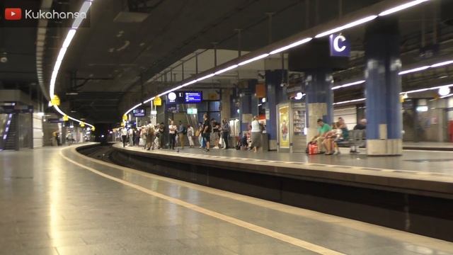 Karlsplatz (Stachus) mit der Baureihe 423 der S-Bahn München (+ 2x Redesign) смотреть онлайн