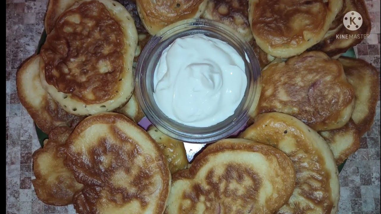 ВКУСНЫЕ ОЛАДЬИ БЕЗ ДРОЖЖЕЙ за 10 минут. Быстро и вкусно! смотреть онлайн