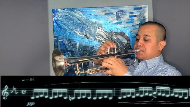 Region 22 Middle School All-Region Trumpet Etude Set 3 - Etude IV смотреть онлайн