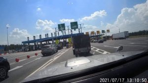 М-4 ДОН. Проезд пунктов взимания платы по транспондеру. 2021