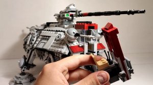 LEGO Star Wars 75337 Шагоход АТ-ТЕ Обзор (AT-TE Walker)