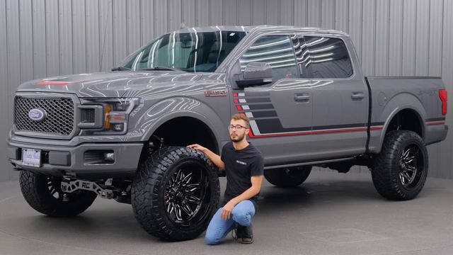 BUILD OVERVIEW: Lifted 2020 Ford F-150 | 6 Inch Rough Country Lift Kit and 22x12 XD859 Gunner Wheel смотреть онлайн