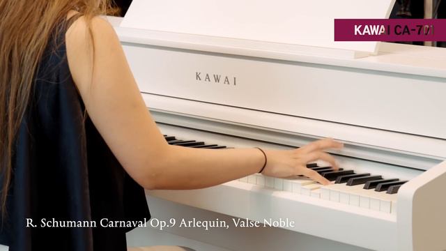 KAWAI CA-701 play the piano _ R.Schumann смотреть онлайн
