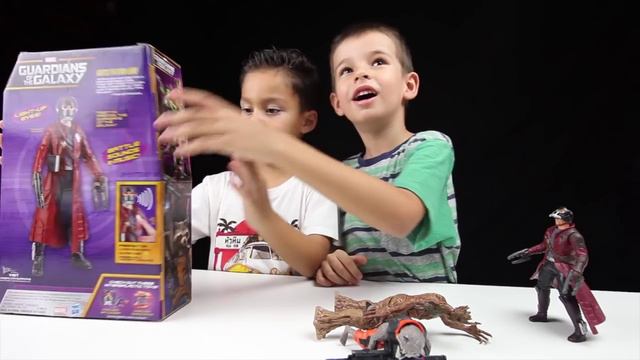 Boys Toys Presents: 2 Boys Opening Toys - Guardians of the Galaxy - игрушки для мальчиков смотреть онлайн