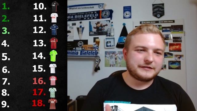 Heimtrikot Ranking - Bundesliga - Ich ranke die Bundesliga Heimtrikots смотреть онлайн