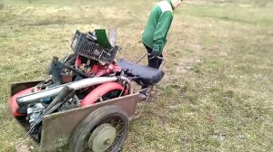 Собираем мотоцикл Минск с нуля ( 1 часть )