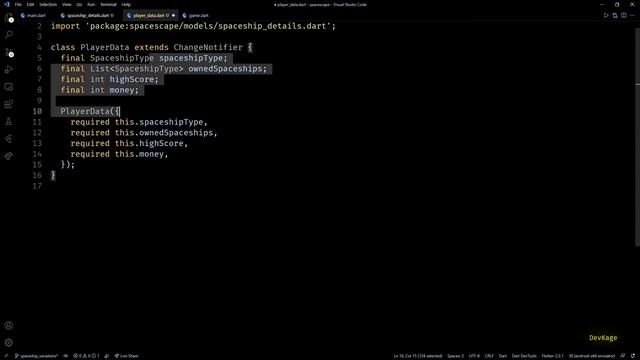 11. Multiple Spaceship types | Spacescape - 2D Flutter game using Flame engine | DevKage смотреть онлайн