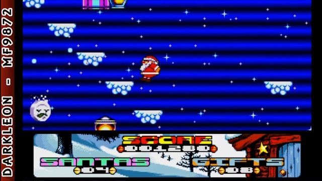 Santa's Xmas Caper © 1993 Zeppelin Games - PC DOS - Gameplay смотреть онлайн