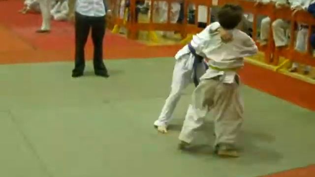 20101030 соревнования Макса дзюдо бой 5 toAVI смотреть онлайн