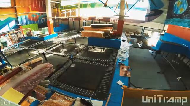 ARMADA TRAMPOLINE PARK-INSTALLATION / БАТУТНЫЙ ПАРК АРМАДА - МОНТАЖ смотреть онлайн