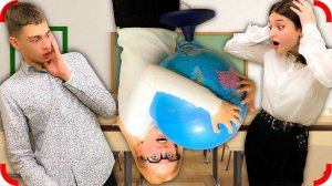 Попали в Школу НАОБОРОТ! 24 часа в Экстремальной Школе!