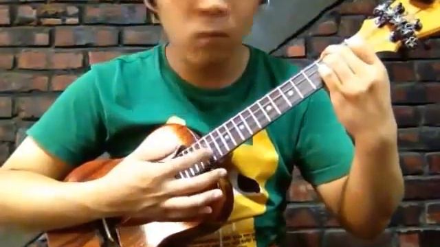 What a wonderful world - Louis Armstrong (Ukulele covered by SorryThirty) смотреть онлайн