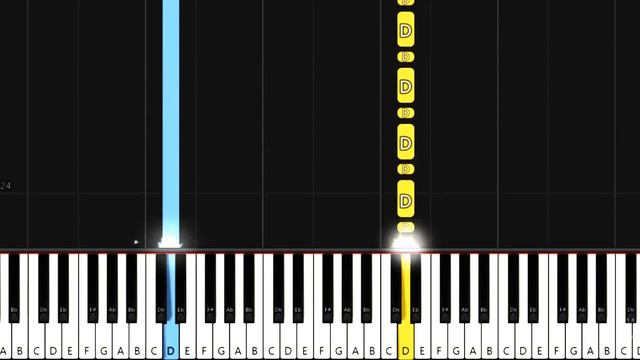 Can Can - Offenbach - Easy Piano Tutorial (Slow) смотреть онлайн