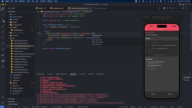 useDebugValue Made Easy with React Native [In 17 Minutes] - 2022 смотреть онлайн