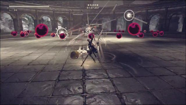 NieR Automata DLC 闘技場 EX ニーア オートマタ おまけ 社長戦 CEO Boss 2B смотреть онлайн