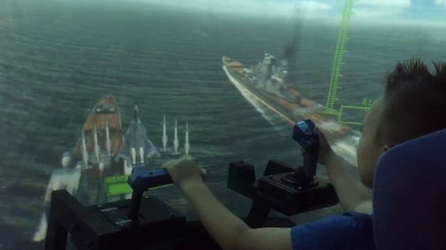 Dave & Busters Jet Simulator смотреть онлайн
