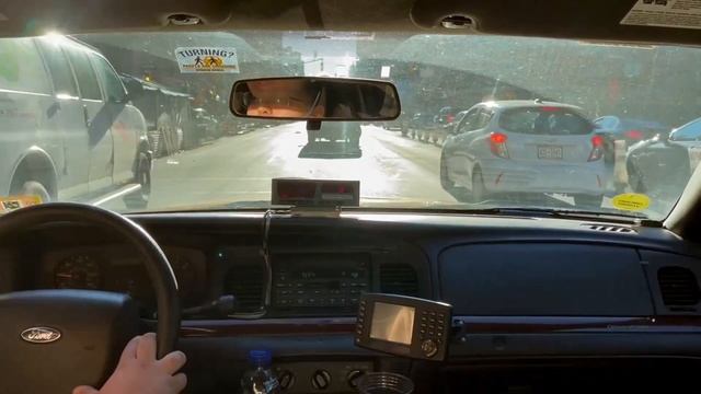 NYC Taxi Ride-Along - 3E43 Ford Crown Victoria P7A LWB (47th & 10th to 18th & 6th) смотреть онлайн