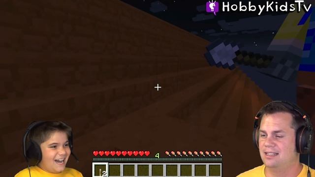 Minecraft HELLO NEIGHBOR PC Video with HobbyKids смотреть онлайн