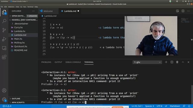 Lecture 5: Lambda in Haskell смотреть онлайн