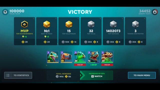 Maxed Herald Gameplay | Dino Squad смотреть онлайн