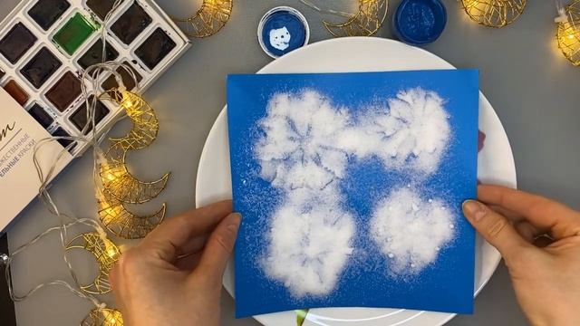 Как нарисовать снежинки смотреть онлайн