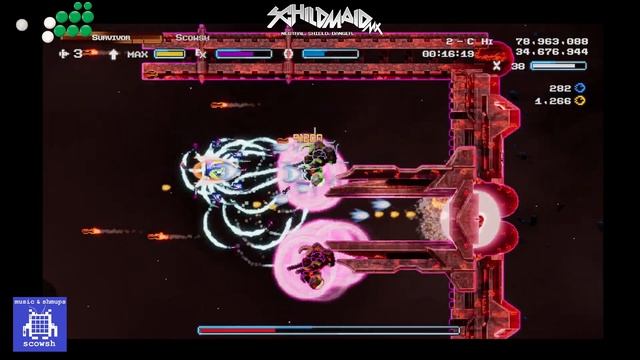 Schildmaid MX (Steam Version) - EX-KRIEGER Mode 1cc (no loop skips) - Ship: Hydra смотреть онлайн