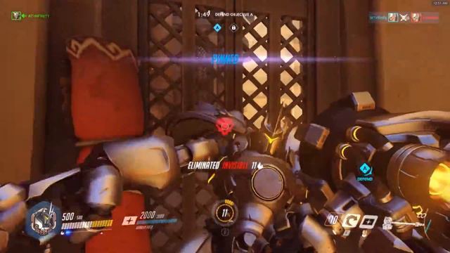 OVERWATCH FUNNY LESSONS #1 | REINHARDT DOMINATING THE TEMPLE OF ANUBIS смотреть онлайн