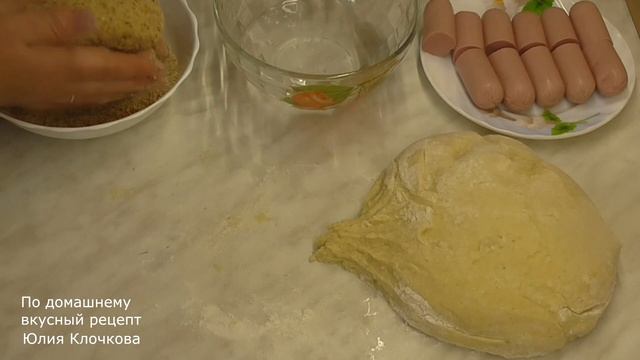 Пирожки. Пирожки с картошкой. Пирожки с сосиской.Юлия Клочкова.По домашнему вкусный рецепт. смотреть онлайн
