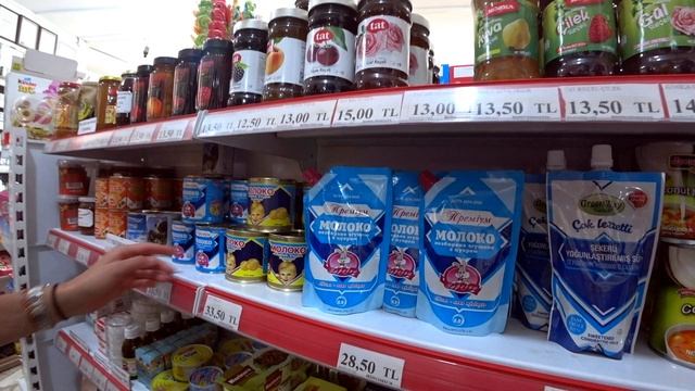 РУССКИЙ МАГАЗИН в ТУРЦИИ ☑️ЕДА✔✔✔ Как РОССИЯНЕ живут за границей?ТУРЦИЯ 2021/ Алания/ Махмутлар цен смотреть онлайн