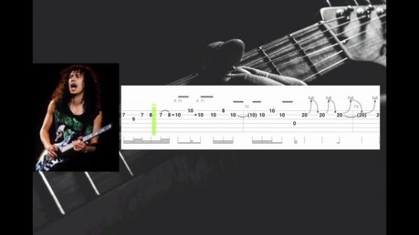 "Metallica Unforgiven Solo Tab" #guitarsolo #tabs