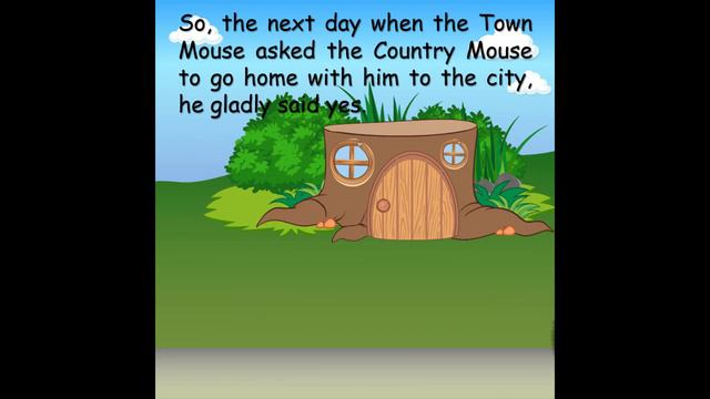The Town Mouse and the Country Mouse - Short inspirational Story (Aesop Fables) смотреть онлайн