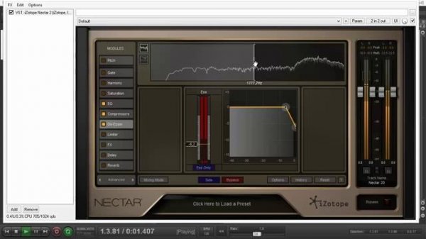 iZotope Nectar - De-Esser
