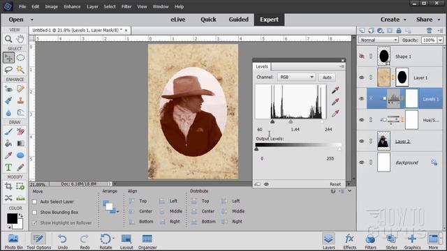 How You Can Make an Antique Vintage Embossed Effect Photo Frame in Photoshop Elements смотреть онлайн