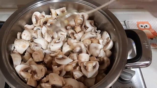 Mushroom Cream Soup./ грибное крем-суп