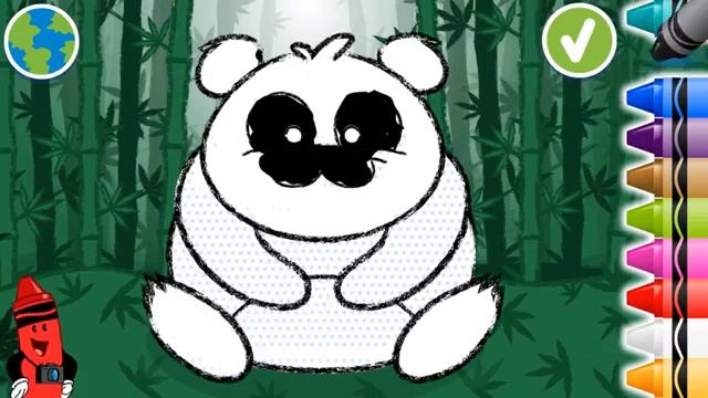 Crayola Colorful Creatures - Kids Learn About Animals Names And Sounds, Color Game смотреть онлайн