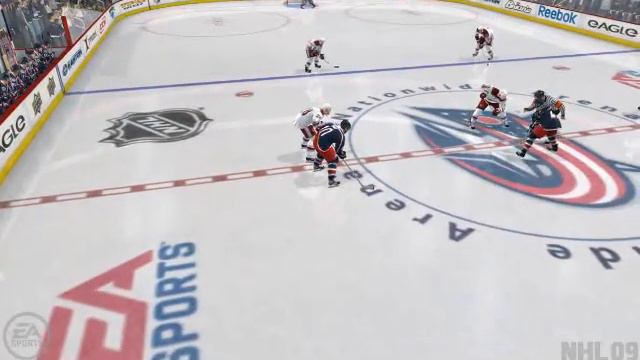 NHL 09 - Be A Pro Mode - Goal + Assist in 15 second span смотреть онлайн