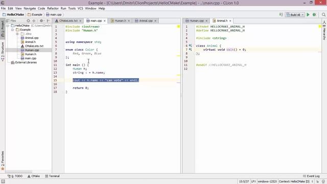 CLion Overview (Russian version) смотреть онлайн
